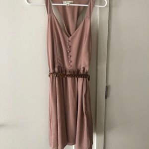 Mauve boho dress